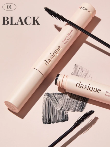 Удлиняющая тушь с эффектом подкручивания ресниц в чёрном оттенке Dasique Mood Up Mascara Long & Curl #01 Black Удлиняющая тушь с эффектом подкручивания ресниц в чёрном оттенке Dasique Mood Up Mascara Long & Curl #01 Black