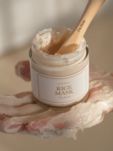 Питательная смываемая маска с отрубями I'm from Rice Mask