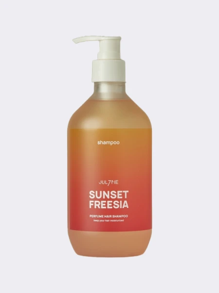 Парфюмированный шампунь для волос с ароматом груши и фрезии JUL7ME Perfume Hair Shampoo Sunset Freesia