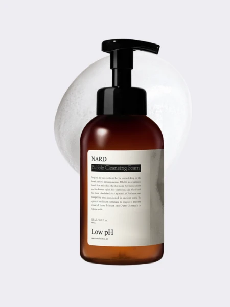 Деликатная пенка-мусс для умывания NARD Low pH Bubble Cleansing Foam