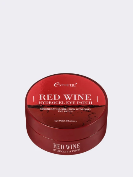 Гидрогелевые патчи для век с красным вином ESTHETIC HOUSE Red Wine Hydrogel EyePatch Гидрогелевые патчи для век с красным вином ESTHETIC HOUSE Red Wine Hydrogel EyePatch