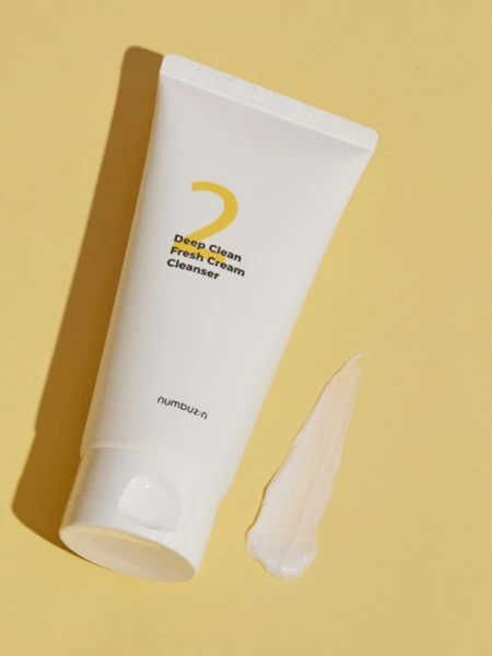 Глубокоочищающаяя пенка для умывания Numbuzin No.2 Deep Clean Fresh Cream Cleanser Глубокоочищающаяя пенка для умывания Numbuzin No.2 Deep Clean Fresh Cream Cleanser