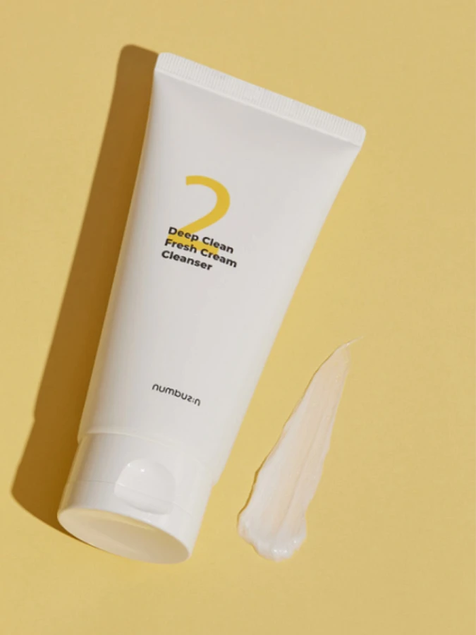 Глубокоочищающаяя пенка для умывания Numbuzin No.2 Deep Clean Fresh Cream Cleanser Глубокоочищающаяя пенка для умывания Numbuzin No.2 Deep Clean Fresh Cream Cleanser