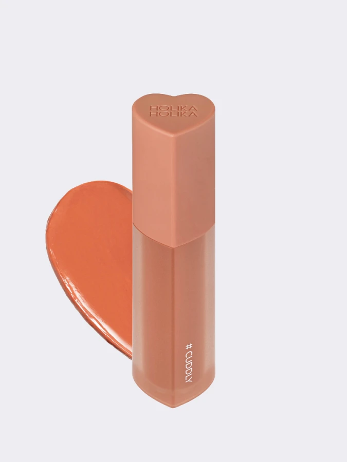 Глянцевый тинт для губ HOLIKA HOLIKA Heart Crush Glow Tint Air 08 Cuddly
