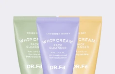 Набор из трёх мини-пенок для умывания DR.F5 Whip Cream Pack Cleanser Miniature Set