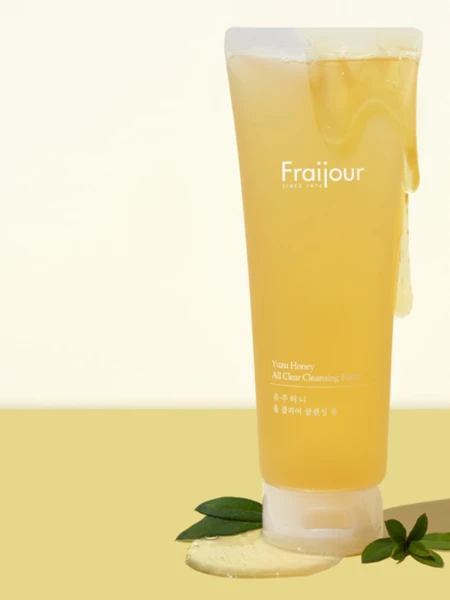 Мягкая пенка для умывания с прополисом и экстрактом юдзу Fraijour Yuzu Honey All Clear Cleansing Foam Мягкая пенка для умывания с прополисом и экстрактом юдзу Fraijour Yuzu Honey All Clear Cleansing Foam