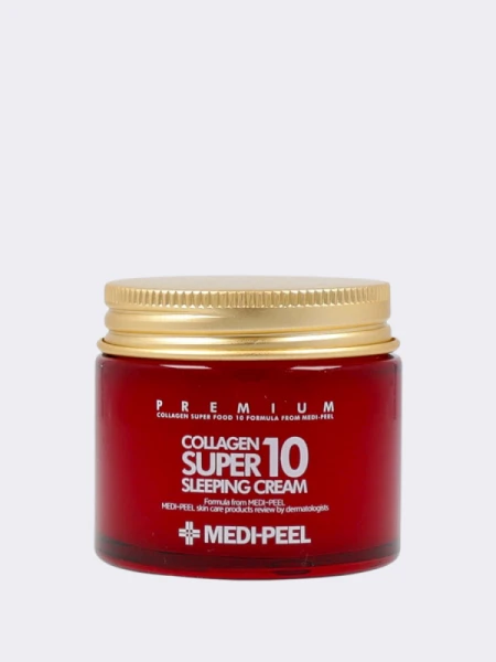 Ночной крем для лица с коллагеном MEDI-PEEL Collagen Super10 Sleeping Cream Ночной крем для лица с коллагеном MEDI-PEEL Collagen Super10 Sleeping Cream