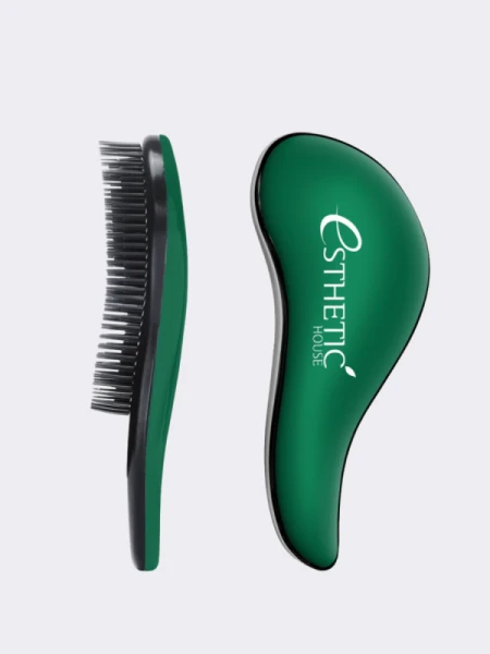 Расческа для волос зелёная ESTHETIC HOUSE Hair Brush For Easy Comb