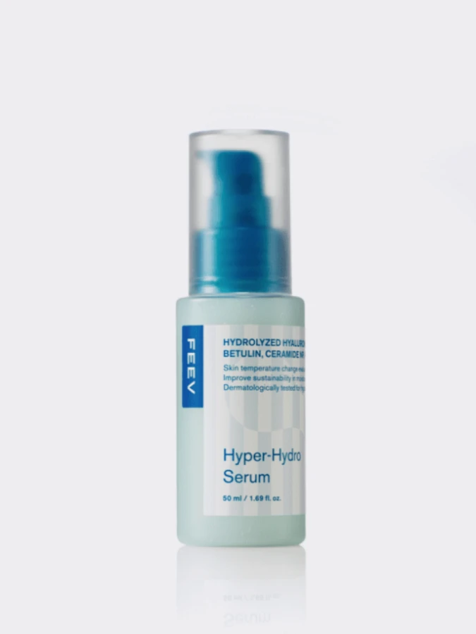 Обновлённая увлажняющая сыворотка для лица с бетулином FEEV Renewed Hyper-Hydro Serum