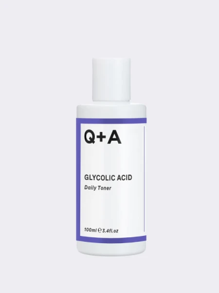 Отшелушивающий тонер для лица с гликолевой кислотой Q+A Glycolic Acid Daily Toner Отшелушивающий тонер для лица с гликолевой кислотой Q+A Glycolic Acid Daily Toner