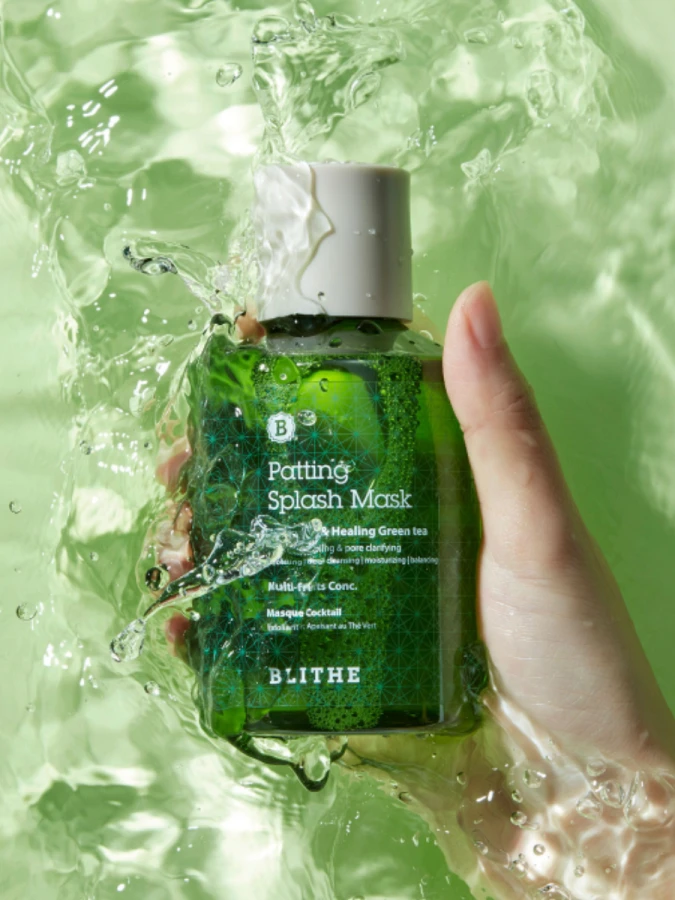 Сплэш-маска против воспалений Blithe Soothing&Healing Green Tea Splash Mask