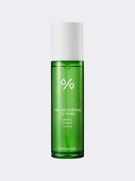 Успокаивающий тонер для лица с экстрактом чайного дерева Dr.Ceuracle Tea Tree Purifine Toner Успокаивающий тонер для лица с экстрактом чайного дерева Dr.Ceuracle Tea Tree Purifine Toner