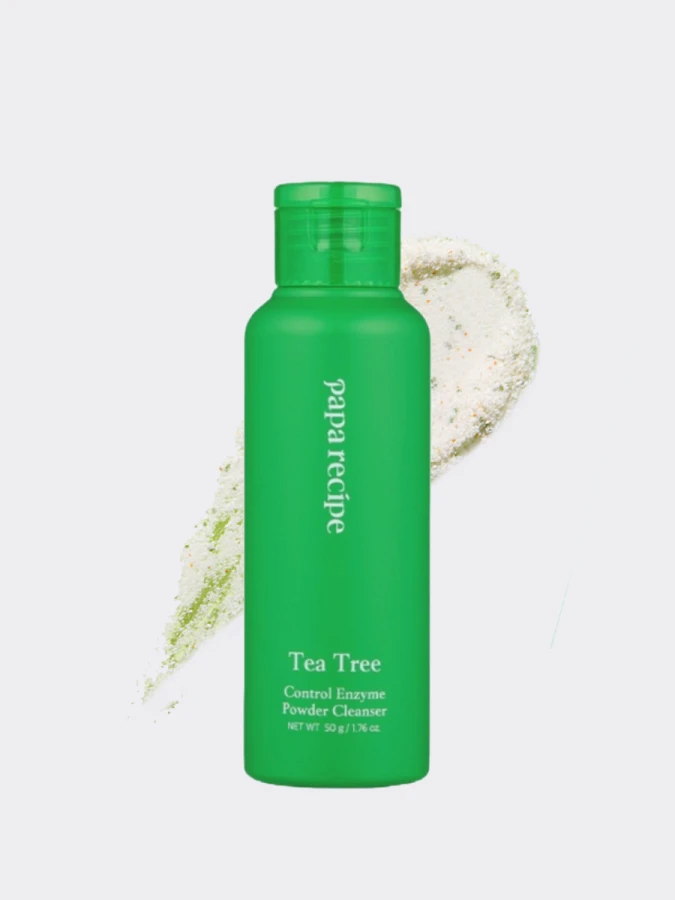 Себорегулирующая энзимная пудра с экстрактом чайного дерева Papa Recipe Tea Tree Control Enzyme Powder Cleanser