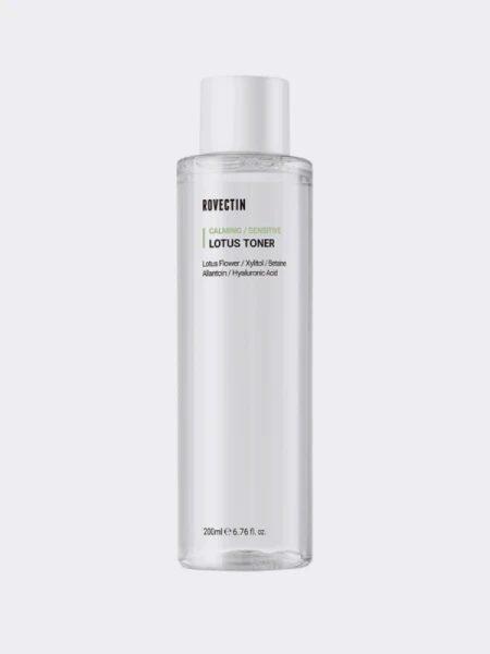 Увлажняющий тонер с экстрактом лотоса ROVECTIN Clean Lotus Water Calming Toner Увлажняющий тонер с экстрактом лотоса ROVECTIN Clean Lotus Water Calming Toner