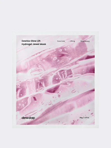 Гидрогелевая маска для сияния кожи dewdap Glow Lift Hydrogel Jewel Mask