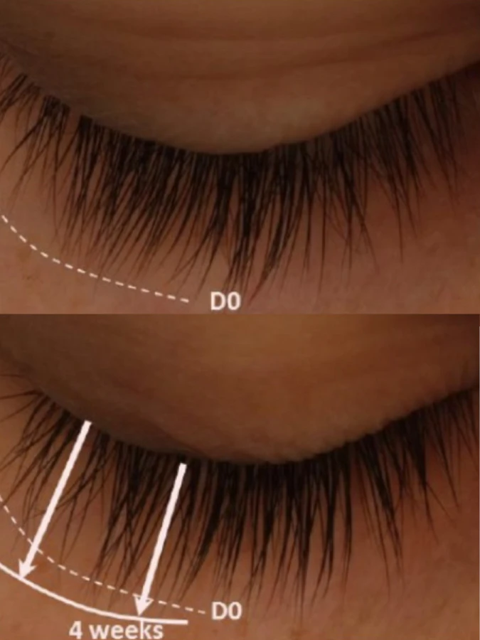 Питательная сыворотка для роста ресниц с пептидами Derma Factory Peptide Eyelash Ampoule