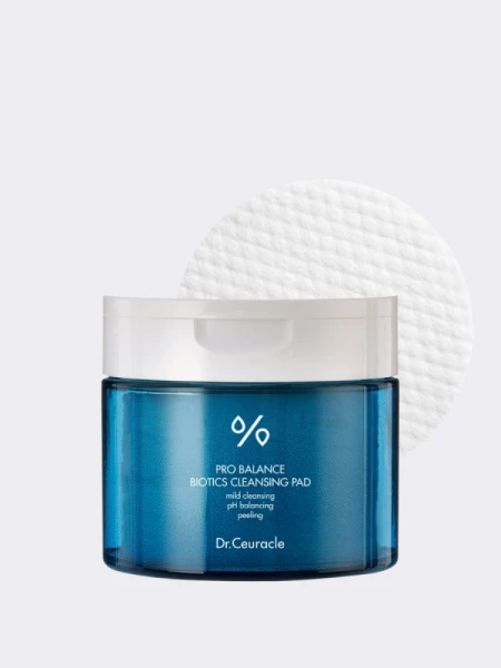 Очищающие подушечки с пробиотиками Dr.Ceuracle Pro Balance Biotics Cleansing Pad
