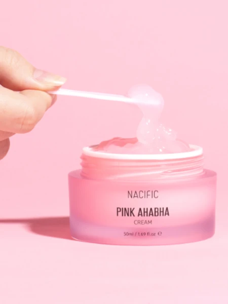 Обновляющий крем для лица с экстрактом арбуза и кислотами Nacific Pink AHA BHA Cream Обновляющий крем для лица с экстрактом арбуза и кислотами Nacific Pink AHA BHA Cream