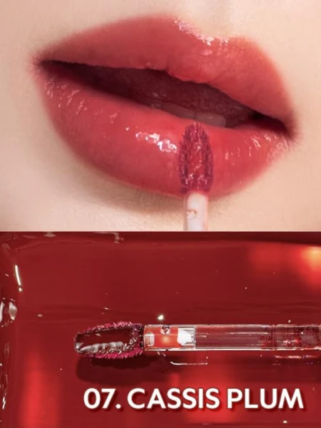 Глянцевый тинт для губ TIRTIR Waterism Glow Tint 07 Cassis Plum