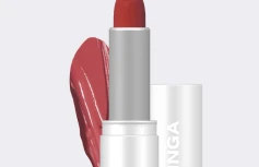 Помада для губ с полуматовым финишем INGA Powder Blur Lipstick Evening Rose