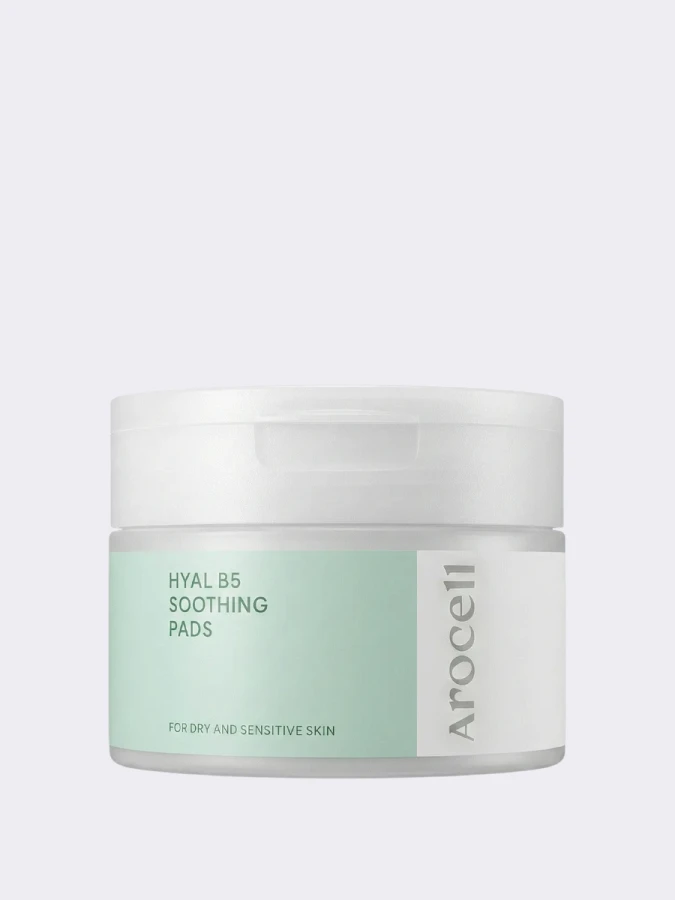 Увлажняющие тонер-диски с гиалуроновой кислотой Arocell Hyal B5 Soothing Pads