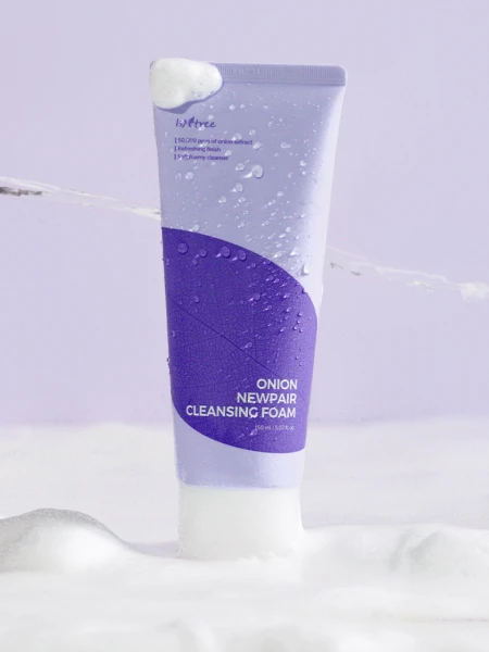 Успокаивающая пенка для умывания с экстрактом красного лука IsNtree Onion Newpair Cleansing Foam Успокаивающая пенка для умывания с экстрактом красного лука IsNtree Onion Newpair Cleansing Foam
