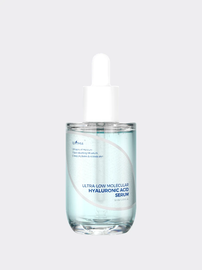 Увлажняющая сыворотка с низкомолекулярной гиалуроновой кислотой Isntree Ultra-Low Molecular Hyaluronic Acid Serum