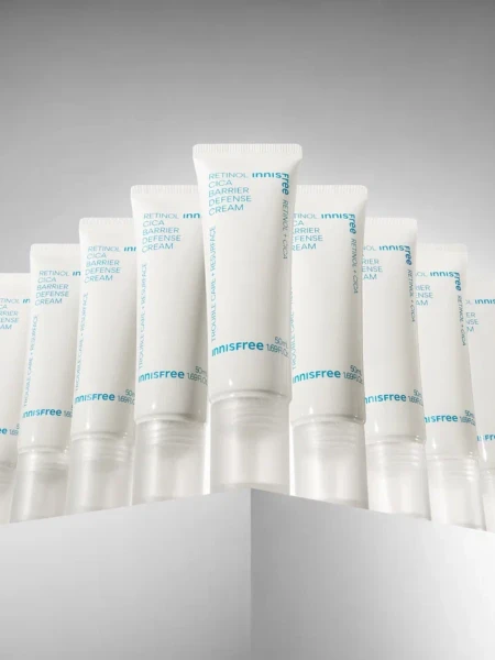 Успокаивающий крем для лица с ретинолом и экстрактом центеллы innisfree Retinol Cica Barrier Defence Cream Успокаивающий крем для лица с ретинолом и экстрактом центеллы innisfree Retinol Cica Barrier Defence Cream