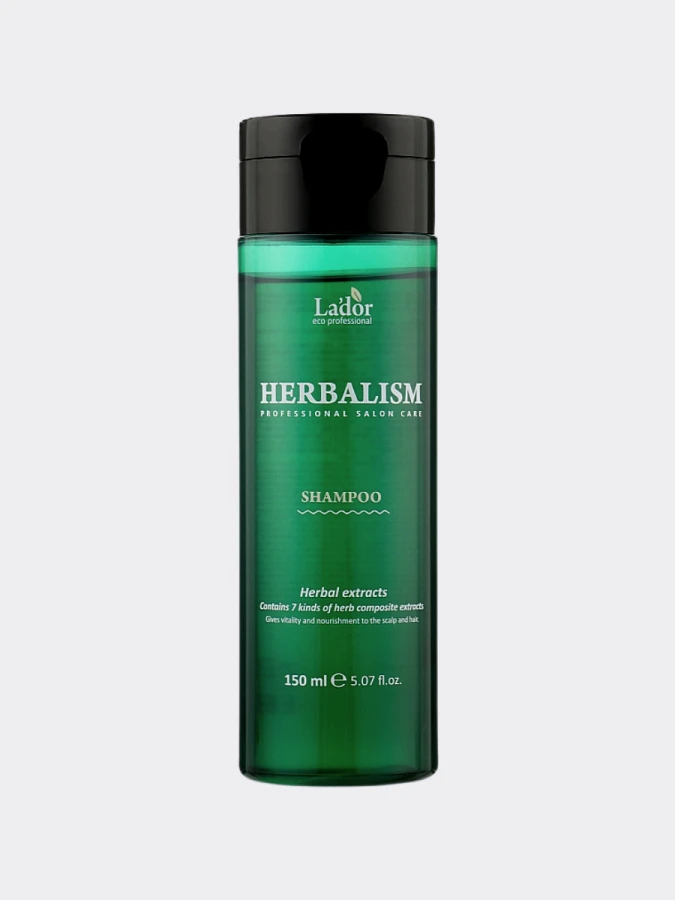 Тонизирующий шампунь с травяными экстрактами La’dor Herbalism Shampoo
