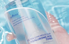 Увлажняющий тонер с низкомолекулярной гиалуроновой кислотой Isntree Ultra-Low Molecular Hyaluronic Acid Toner