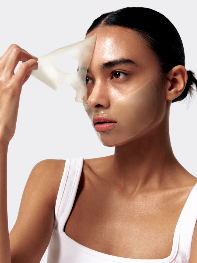 Обновляющая маска-бустер со спикулами и ретинолом VT Reti-A Reedle Shot 100 2-Step Hydrogel Mask