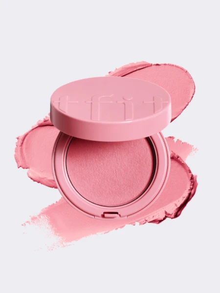 Румяна в приглушённо-розовом оттенке TFIT Fluffy Velvet Cushion Blush P02 Bloom Pink