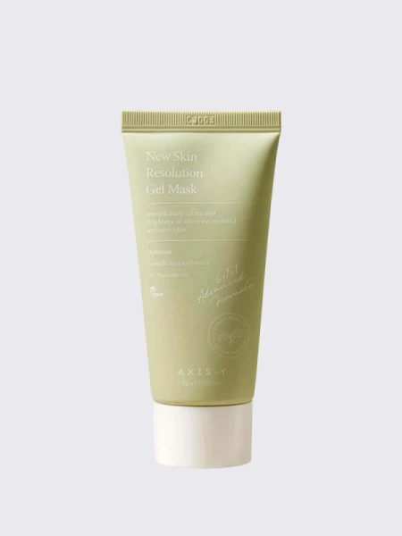 Успокаивающая гелевая маска с экстрактом хауттюйнии AXIS-Y New Skin Resolution Gel Mask