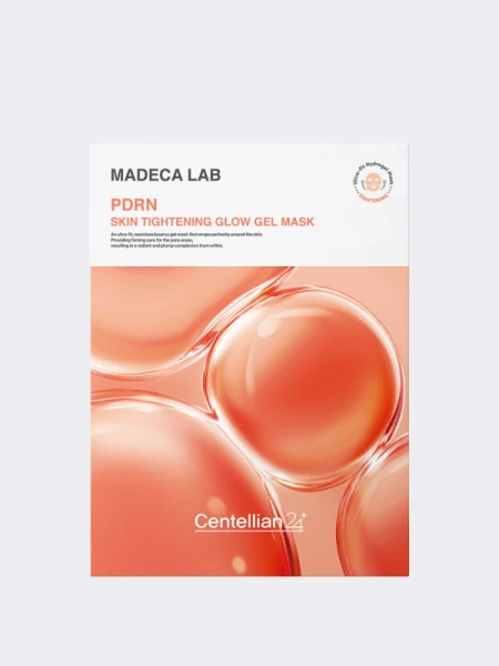Укрепляющая гидрогелевая маска для лица с ПДРН Centellian24 Madeca Lab PDRN Skin Tightening Glow Gel Mask