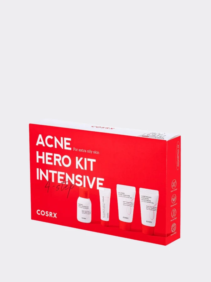 Набор миниатюр для проблемной кожи Cosrx Acne Hero Kit Intensive Набор миниатюр для проблемной кожи Cosrx Acne Hero Kit Intensive