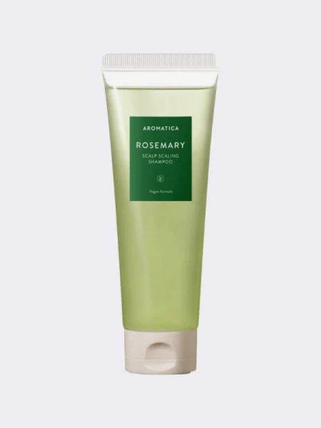 Обновлённый шампунь для укрепления корней волос с розмарином AROMATICA Rosemary Scalp Scaling Shampoo TRAVEL Обновлённый шампунь для укрепления корней волос с розмарином AROMATICA Rosemary Scalp Scaling Shampoo TRAVEL