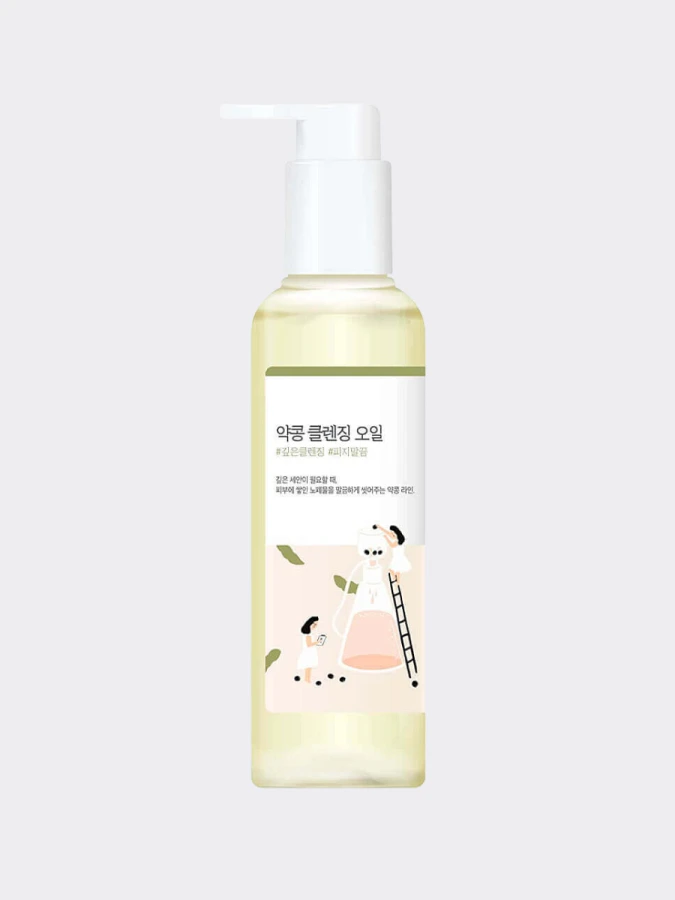 Питательное гидрофильное масло с экстрактом соевых бобов Round Lab Soybean Cleansing Oil