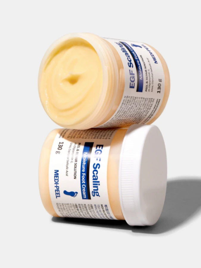 Смягчающий отшелушивающий крем для ног MEDI-PEEL EGF Scaling Moisture Foot Cream