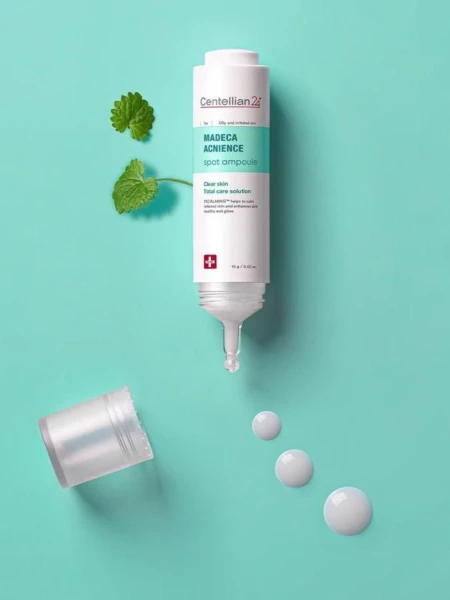 Противовоспалительная локальная ампула с экстрактом центеллы Centellian24 Madeca Acnience Spot Ampoule
