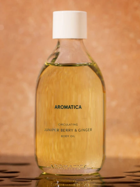 Массажное масло для тела с можжевельником и имбирем Aromatica Circulating Body Oil  Juniper & Gigner Массажное масло для тела с можжевельником и имбирем Aromatica Circulating Body Oil  Juniper & Gigner