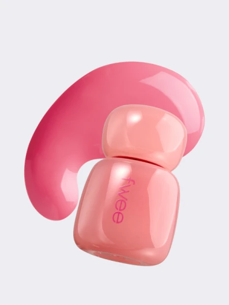 Стойкий тинт для губ с полусияющим финишем fwee Pink Obsession Stay-fit Lip Tint G01 Milk Pink