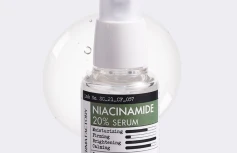 Успокаивающая сыворотка для лица с ниацинамидом Derma Factory Niacinamide 20% Serum