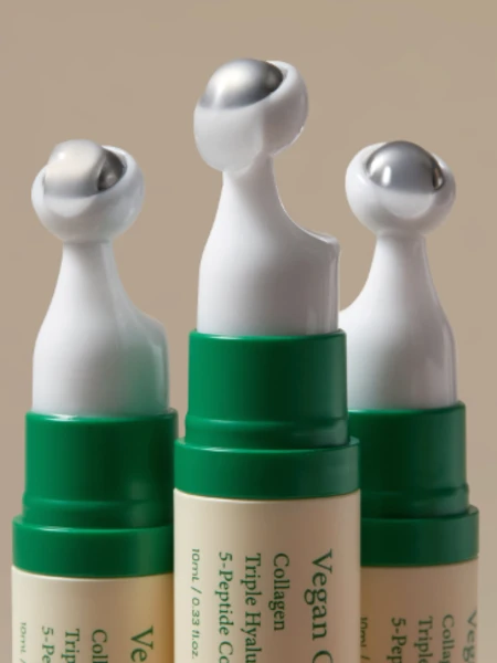 Питательная сыворотка-роллер для кожи вокруг глаз с пептидами AXIS-Y Vegan Collagen Eye Serum