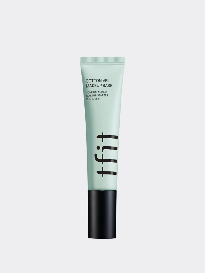 Тонирующая база под макияж TFIT Cotton Veil Makeup Base 01 Pure Green