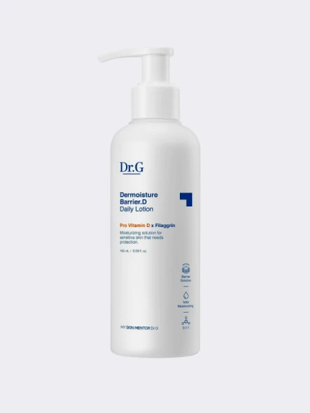 Увлажняющий лосьон для лица и тела с провитамином D DR.G Dermoisture Barrier.d Daily Lotion Увлажняющий лосьон для лица и тела с провитамином D DR.G Dermoisture Barrier.d Daily Lotion