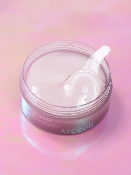 Разглаживающие патчи для век с ПДРН и коллагеном Arocell Super Collagen Gel Patch
