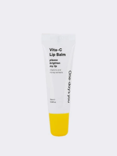 Питательный витаминный бальзам для губ с экстрактом мёда One-Day's You Vita-C Lip Balm