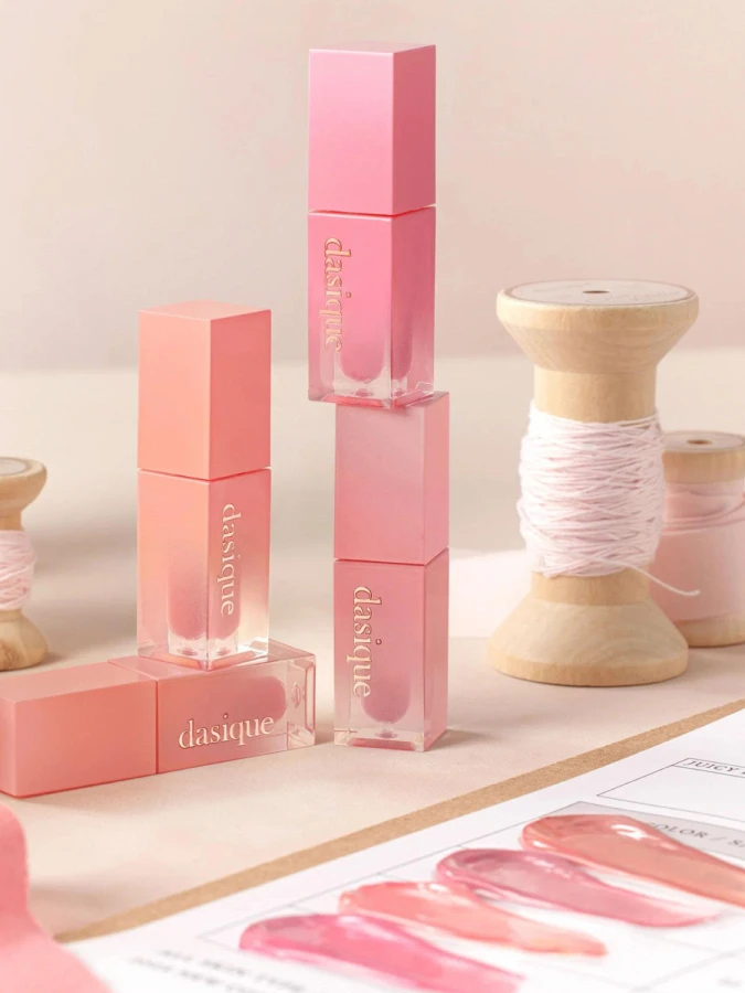 Сияющий тинт для губ Dasique Juicy Dewy Tint #20 Bare Nude