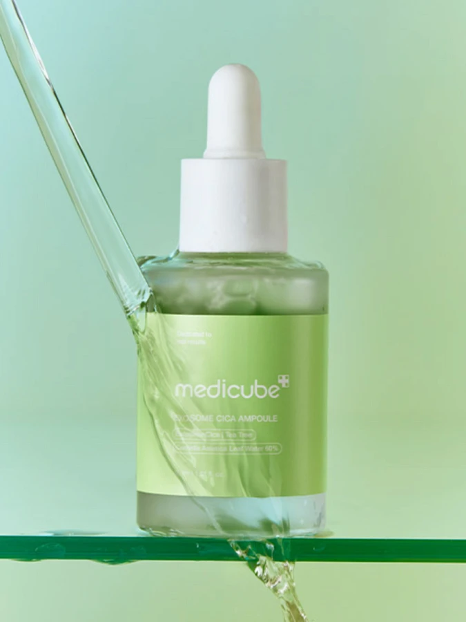 Успокаивающая сыворотка с экстрактом центеллы и чайного дерева Medicube Exosome Cica Serum