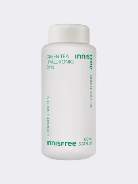 Освежающий тонер с экстрактом зеленого чая и гиалуроновой кислотой innisfree Green Tea Hyaluronic Skin Освежающий тонер с экстрактом зеленого чая и гиалуроновой кислотой innisfree Green Tea Hyaluronic Skin